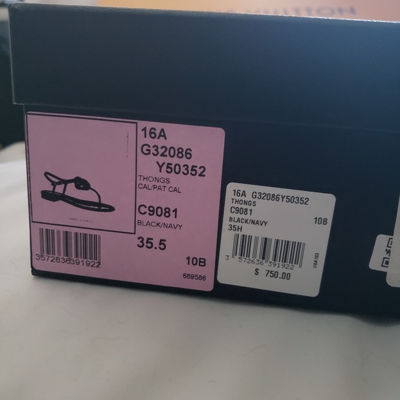 Chanel camile thong velvet sandal - Picture 7 of 7